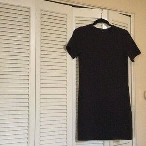 Theory Black Mini Dress